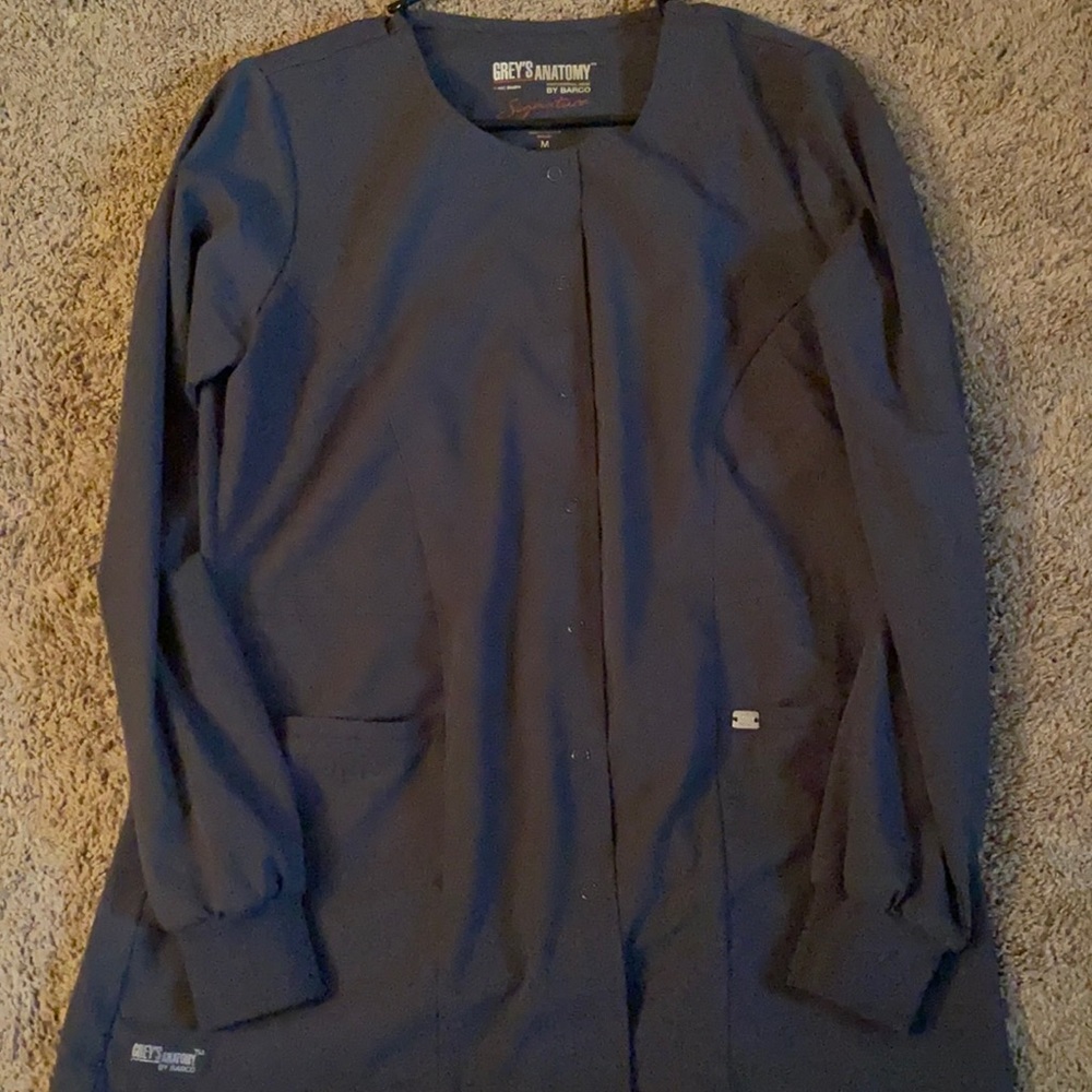 Greys Anatomy lab jacket. Super cute. Pretty much brand new. Size medium